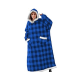 Koc z kapturem Oversize Sherpa Polar Mikropolar Bluza z kapturem | Bruna