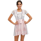 Sukienka dirndl damska z koronką i dekoracyjną spódnicą na Oktoberfest | Yésica