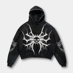 Unisex hoodie med grafisk print hætte og afslappet streetwear-design | Noah
