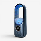 Bezłopatkowy wentylator wieżowy USB z wyświetlaczem LED, regulowany | AirPulse