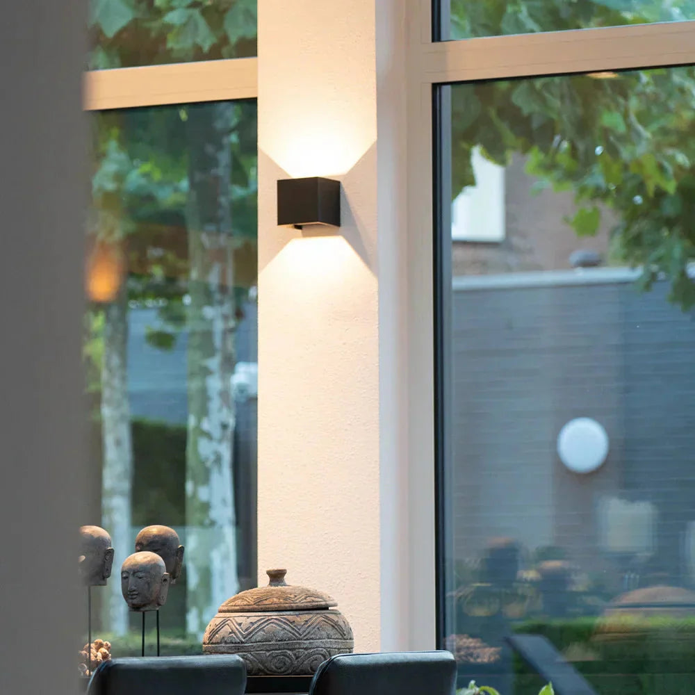 Kinkiet LED Sześcienny design Aluminiowy Oświetlenie wewnętrzne | Montaro