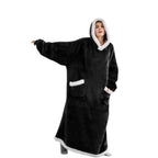 Koc z kapturem Oversize Sherpa Polar Mikropolar Bluza z kapturem | Bruna
