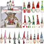Farverig adventskalender med 24 unikke Wichtel-figurer | NisseAdvent