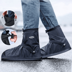 Genanvendelige PVC-skoovertræk med lynlås og elastisk åbning | RainSocks