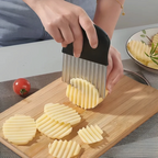 Bølgeskærer til kartofler og grøntsager i rustfrit stål – Pastella