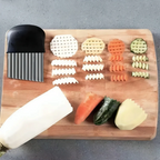 Bølgeskærer til kartofler og grøntsager i rustfrit stål – Pastella