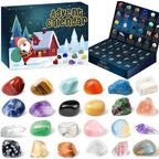 Edelsten Adventskalender med 24 mineraler til samling | RockAdvent