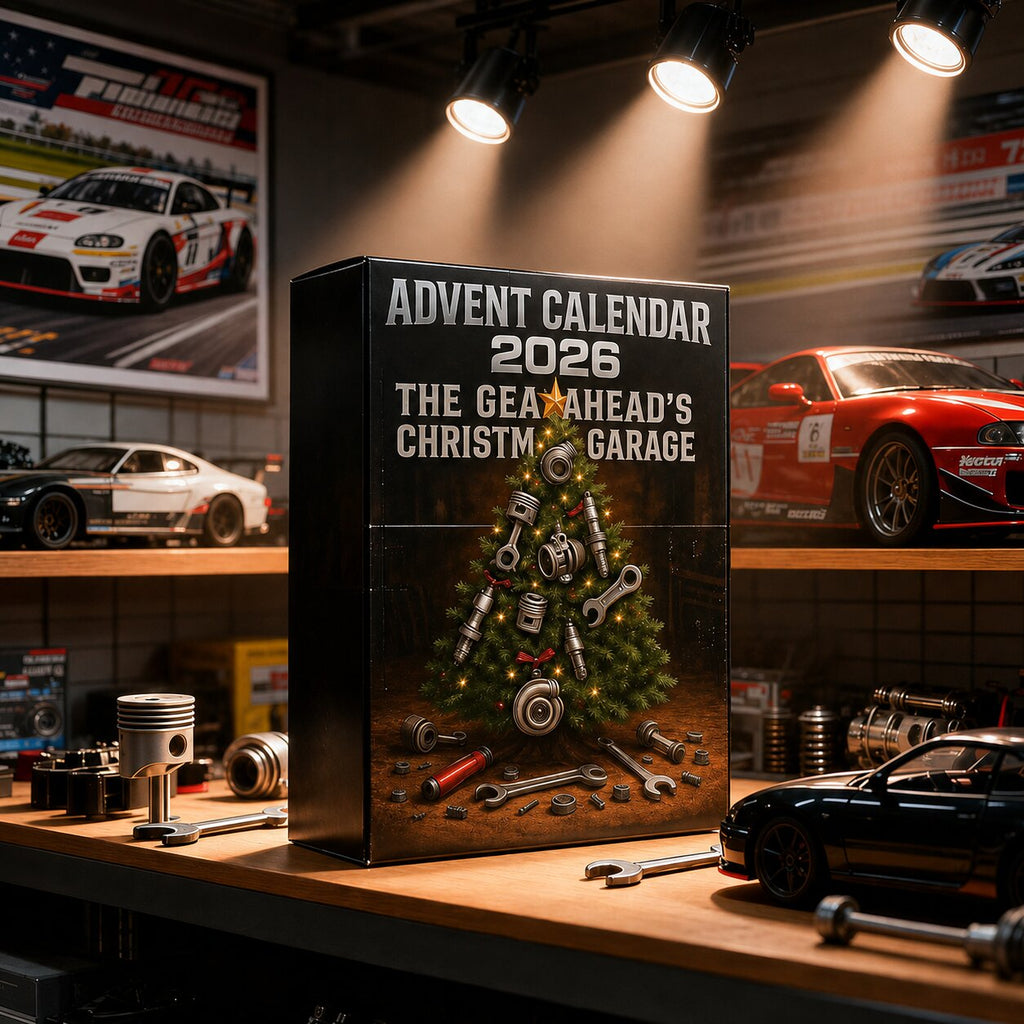 Julekalender med 24 miniaturemodeller fra autoværksted | Mecanica