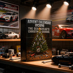 Julekalender med 24 miniaturemodeller fra autoværksted | Mecanica