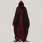 Peleryna na Halloween Szkielet Kaptur Kostium Cosplay Impreza tematyczna | MysteryRope