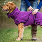 Absorberende badekåbe til hunde og katte med let åndbart materiale | Ursule