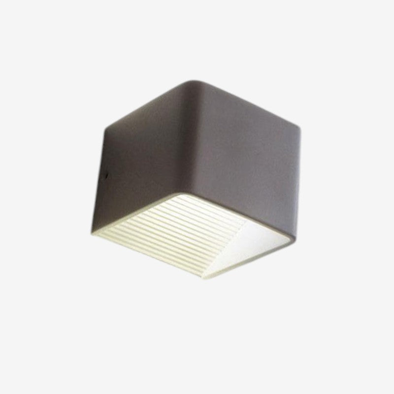 Aluminiowa lampa ścienna LED do wnętrz emitująca światło w górę i w dół | BeamAura