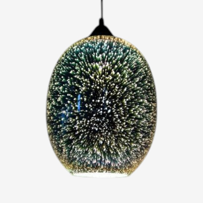 Lampa wisząca szkło metal zawieszenie na linie oświetlenie akcentowe | LumaRope