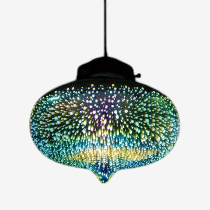 Lampa wisząca szkło metal zawieszenie na linie oświetlenie akcentowe | LumaRope