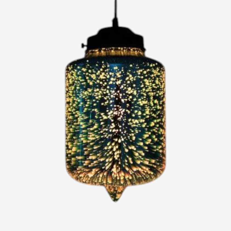 Lampa wisząca szkło metal zawieszenie na linie oświetlenie akcentowe | LumaRope