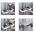 Brusehylde Rustfri Organizer Justerbar | Soldo