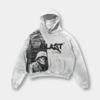 Unisex hoodie med grafisk print hætte og afslappet streetwear-design | Noah