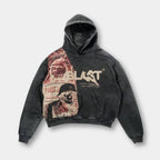 Unisex hoodie med grafisk print hætte og afslappet streetwear-design | Noah
