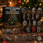 Julekalender med 24 miniaturemodeller fra autoværksted | Mecanica