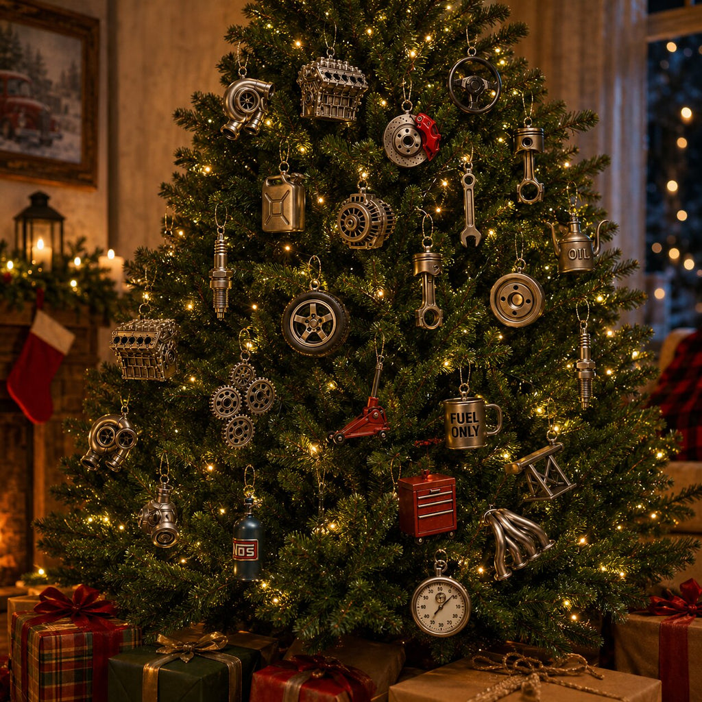 Julekalender med 24 miniaturemodeller fra autoværksted | Mecanica