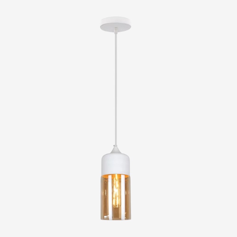 Nowoczesna metalowa lampa wisząca LED do wnętrz | AuraDrop