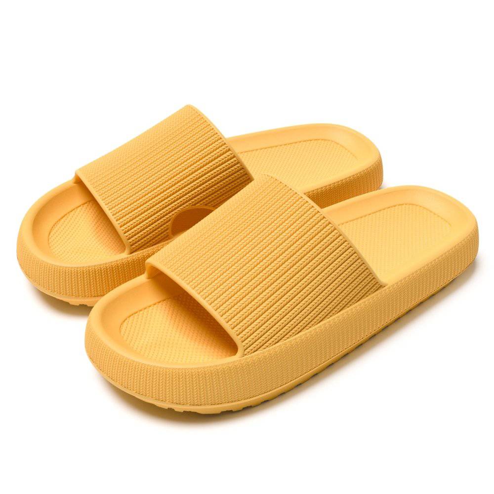 Bløde hjemmesko med memory foam polstring og skridsikker profilsål | Yann