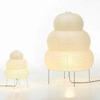 Lampa podłogowa design z japońskiego papieru ryżowego | Luminor