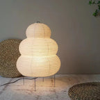 Lampa podłogowa design z japońskiego papieru ryżowego | Luminor