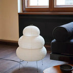 Lampa podłogowa design z japońskiego papieru ryżowego | Luminor
